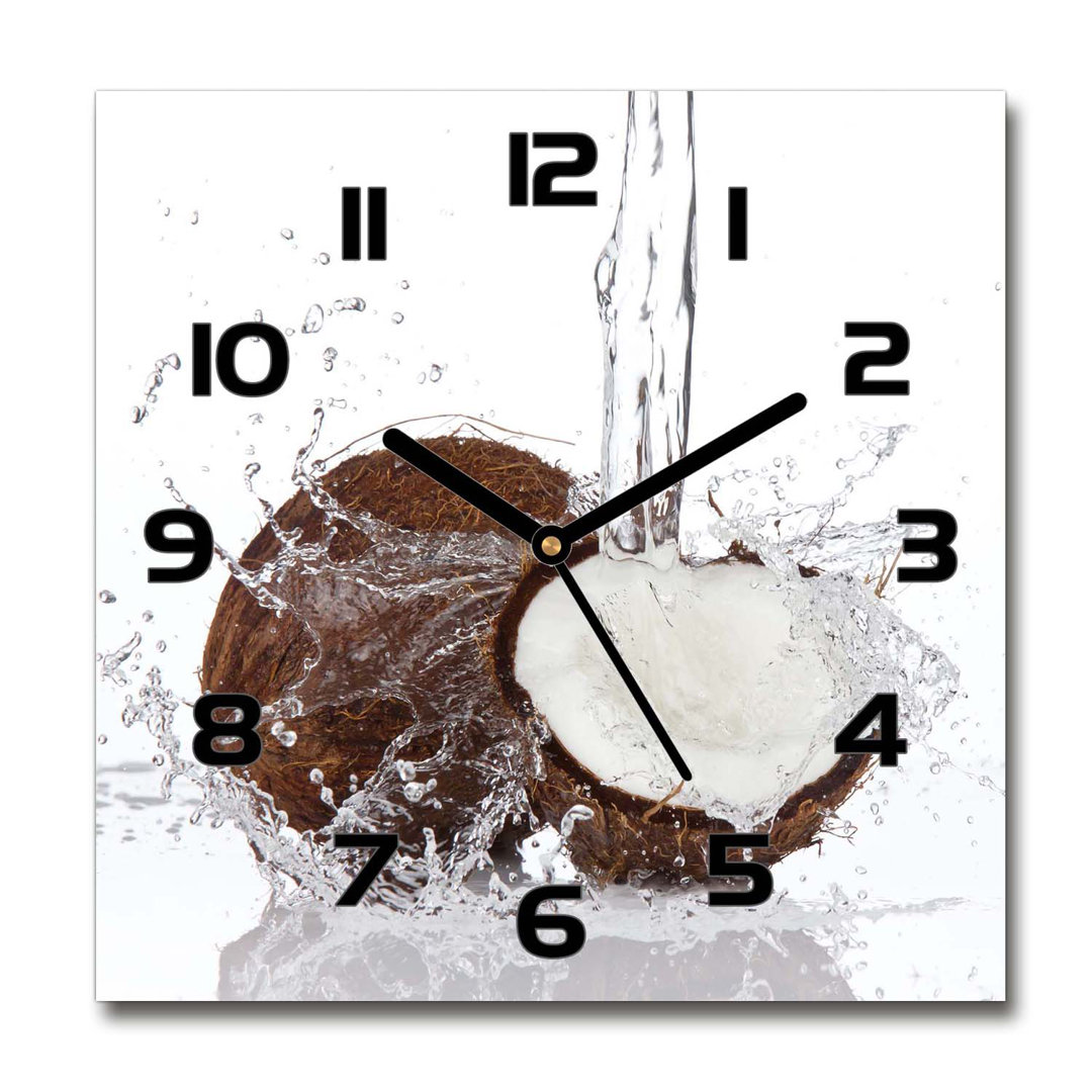 Analoge Wanduhr Joksan Coconut 60 cm Geräuschlos