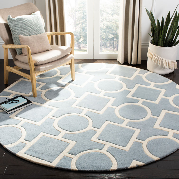 Teresita Hand Tufted Wool Geometric Rug
