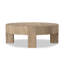 Table basse Abasso - Chêne rustique en bois d'absinthe-270132177-270132182