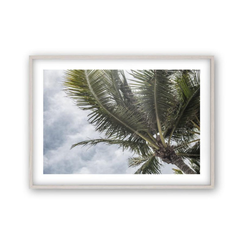 Print, White Oak Frame, 43 cm H x 61 cm W x 2.5 cm D
