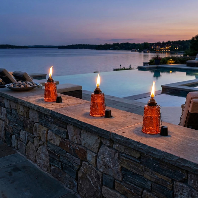 Torches Tiki Citronella, Amber