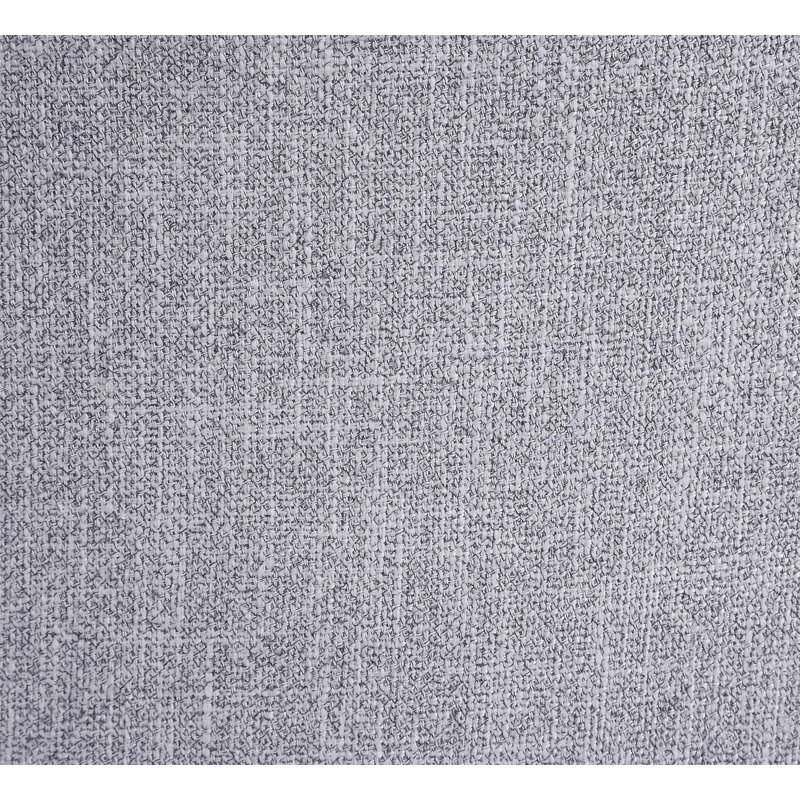 Ensemble de 2 chaises d'appoint Merel en lin gris et chêne gris