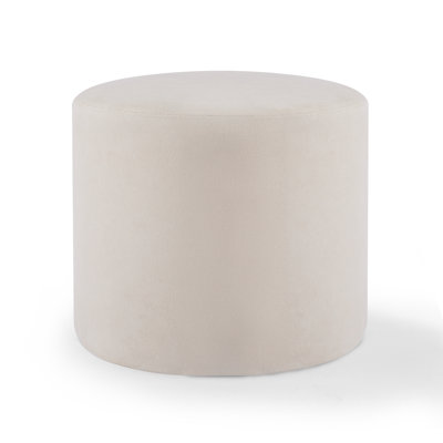 Upholstered Pouf 17.7"x17.7"x13.8"