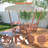 6-Person Wooden Patio Dining Set with Detachable Canopy—Weather-Resistant Teak Table & Bench Combo Built for Backyard BBQs, Poolside Brunches & Starlit Suppers