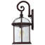 Lanterne murale d'extérieur en aluminium Salton avec verre biseauté transparent Salton-1895861963-1895861965-1895861962