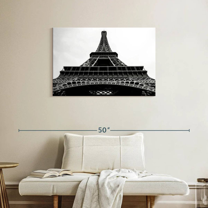 Eiffel Tower Lilie, 24" H x 36" W