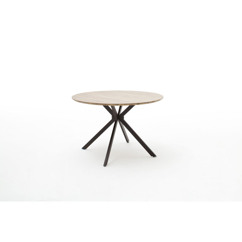 Callaghan Round Solid Wood Base Dining Table