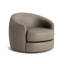 Giselle Upholstered Swivel Barrel Chair-138086880