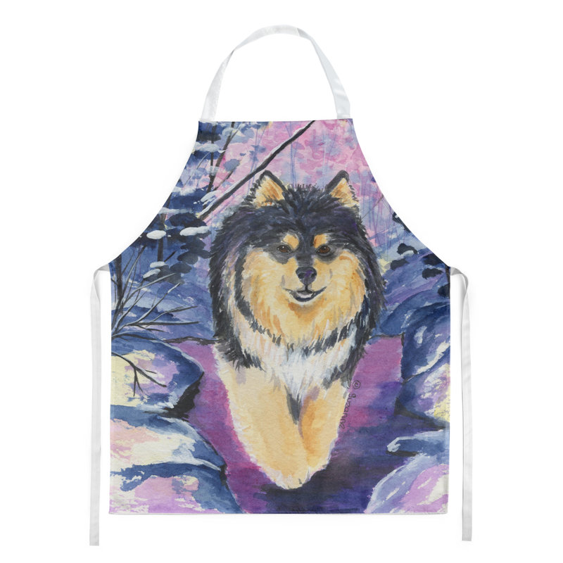 No Pattern Bib Apron