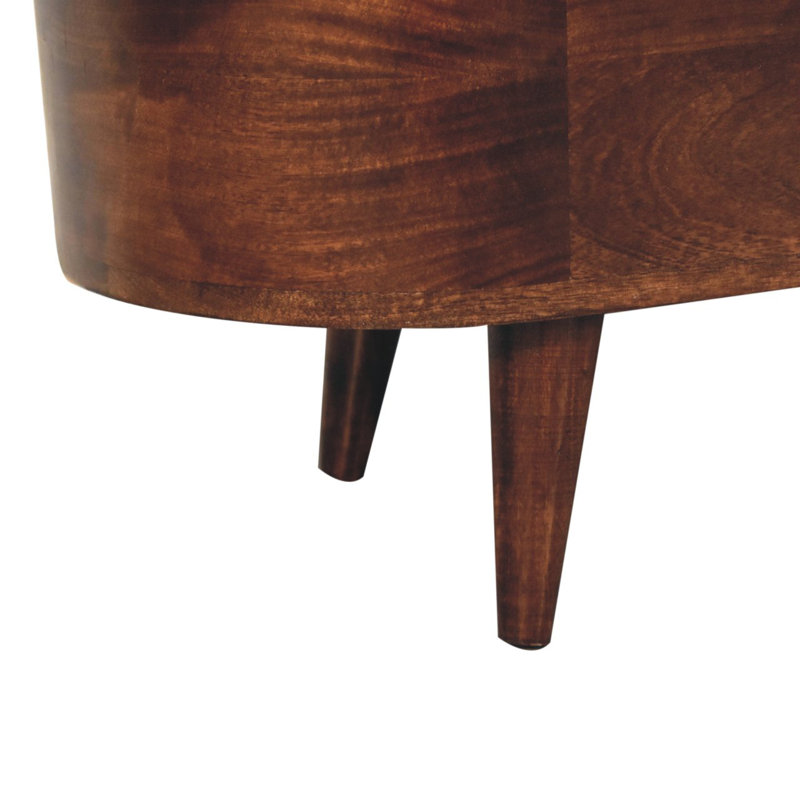Curved California Walnut Marchan