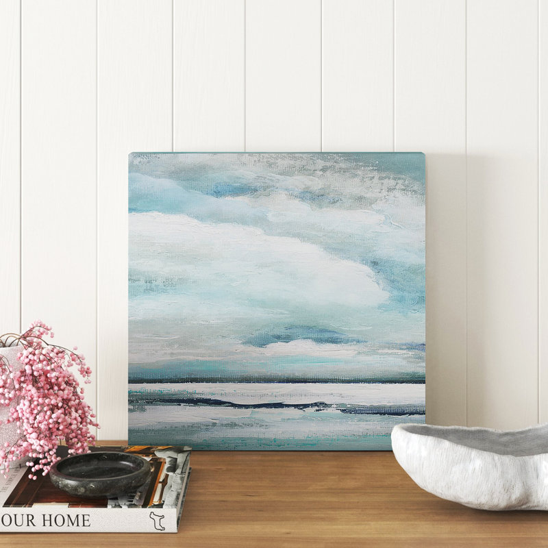 «Billowing Clouds II» - reproduction d'art, Toile tendue, H 16 po x l 16 po x P 1,5 po