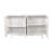 Stylish And Functional 4-Door Intaglio Storage Cabinet With Pine Legs-1299992495