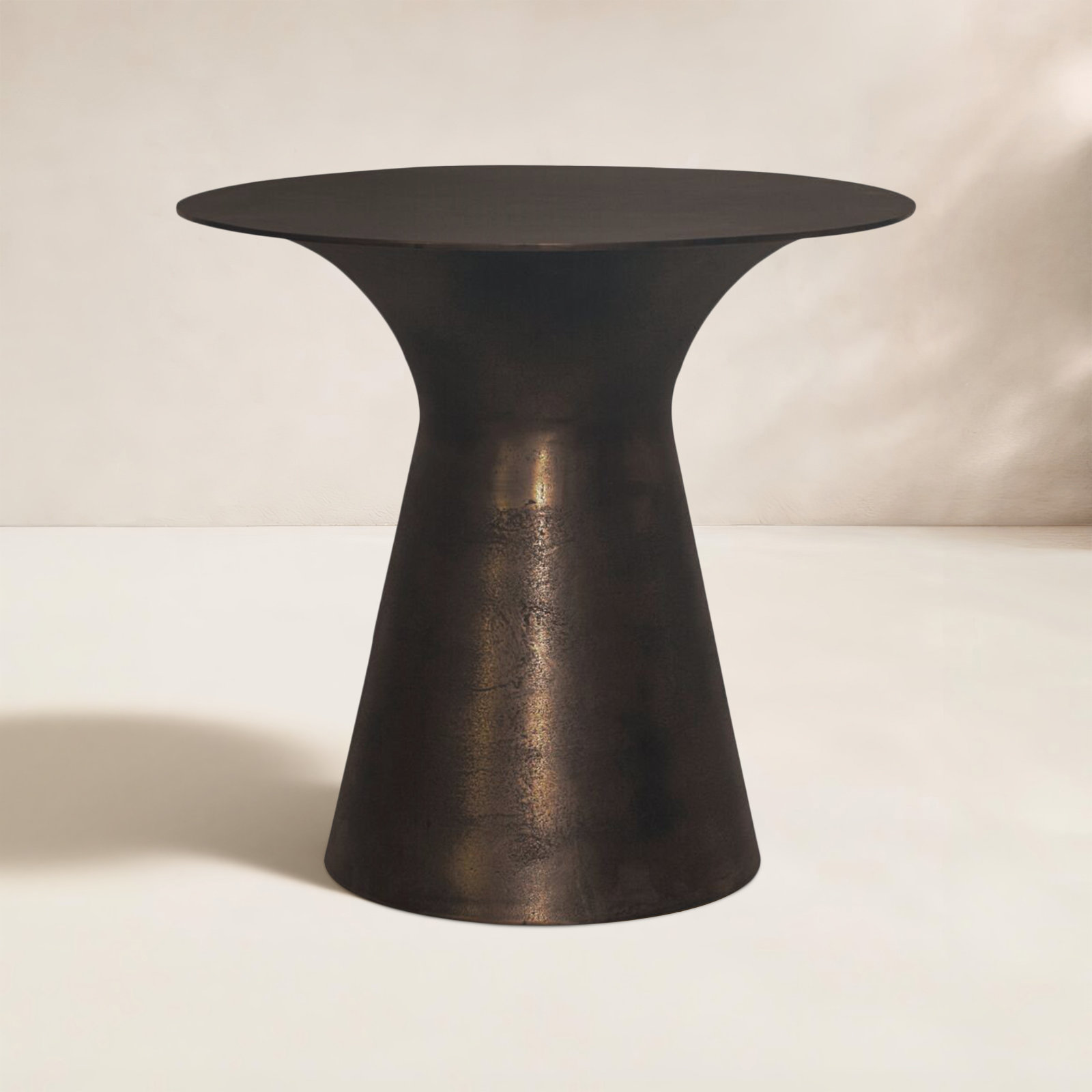 Rosemary Bardo Outdoor Side Table Deep Bronze