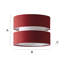 19cm H Fabric Round Pendant Shade ( Slip-On )-1516075807