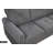 Grey Linen 3-Piece Right-Hand Facing Sectional Sofa Set with Storage Ottoman-489806191-489809411