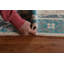 Tapis de style oriental végétal noué à la main 5 x 7 Art Deco