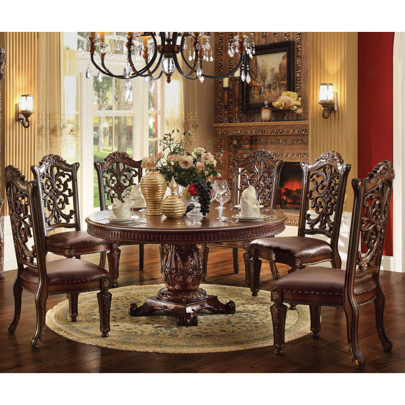 Ensemble repas 7 pièces Carlene, H 31 po x L 60 po x l 60 po