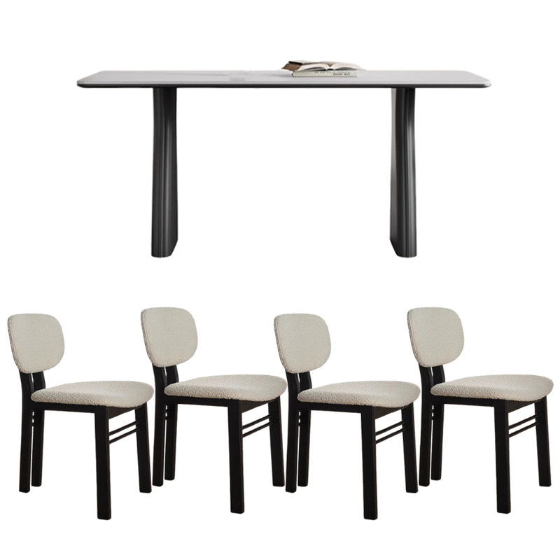 Table de salle à manger Durable, H 29,52 po x L 62,99 po x l 31,49 po