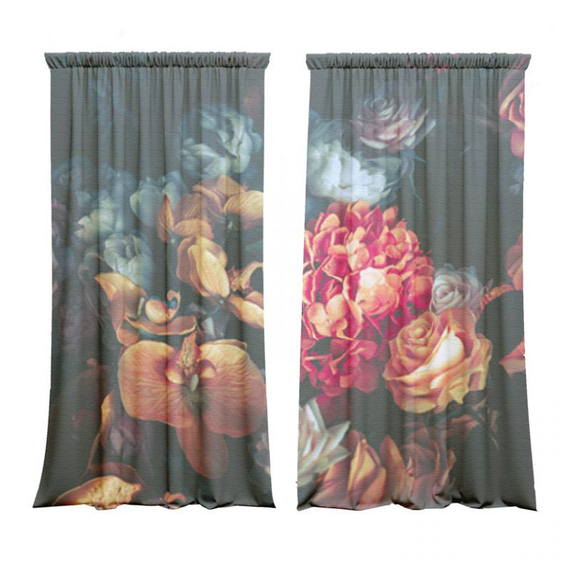 Blackout Curtain Panel Pair, 148 W x 200 D cm