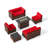 Treyshun 7 Piece Wicker Outdoor Modular Sectional Seating Group with Optional Fire Pit Table-728881870-676687709