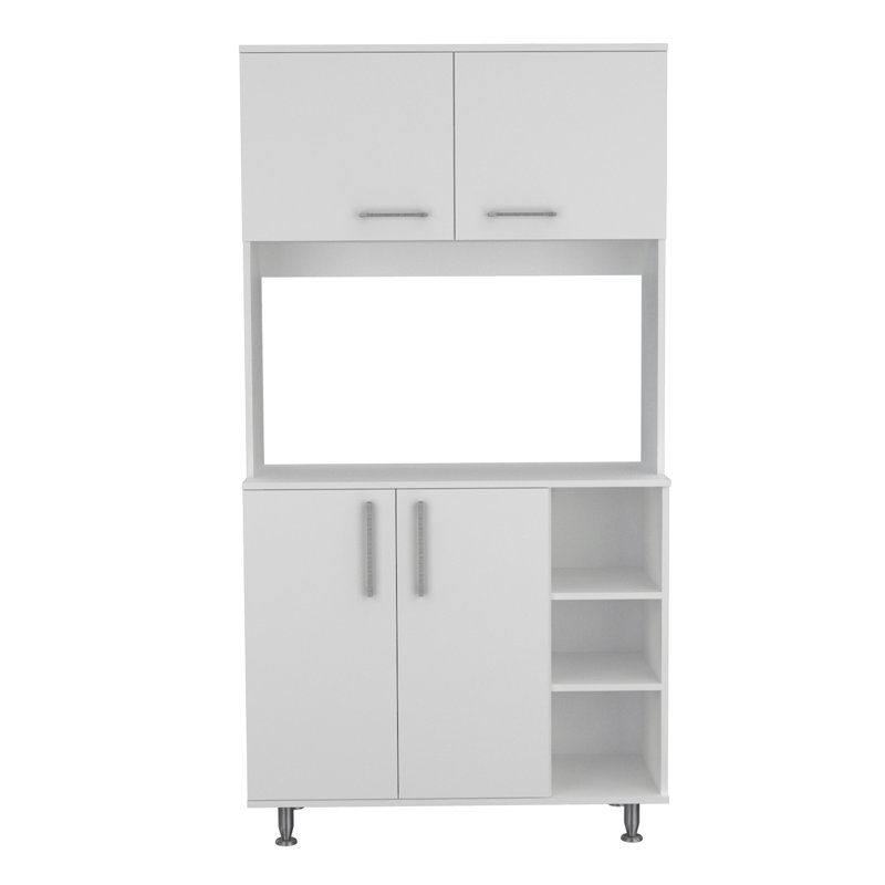Bayshore 3-Shelf Pantry Cabinet White