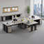 Bureau de direction en L 83 po - Style industriel