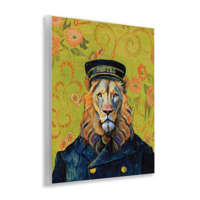 Plaque murale «French Lion Postmaster», conception par Grotto Studios