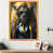 Impression dorée sur toile encadrée n'est pas disponible