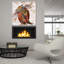 Loon Peak® «Curious Owl 2» par St. Hilaire Elizabeth, art mural en verre acrylique-146134176