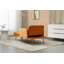 Fauteuil convertible en velours 58 po Sharnee-208374352