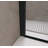 32 "X 72" Bifold Shower Door, 1/4"(6Mm) Tempered Glass Aluminum Frame, Explosion Proof Film