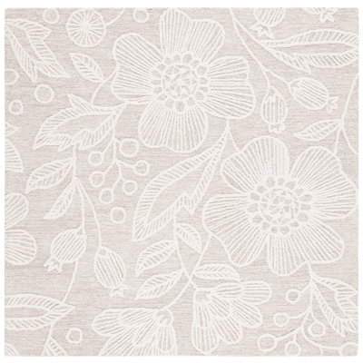 Jardin Hand Tufted Wool Floral Rug