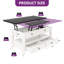 Table basse à plateau relevable