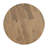 14" Natural Solid Wood Round Outdoor Side Table