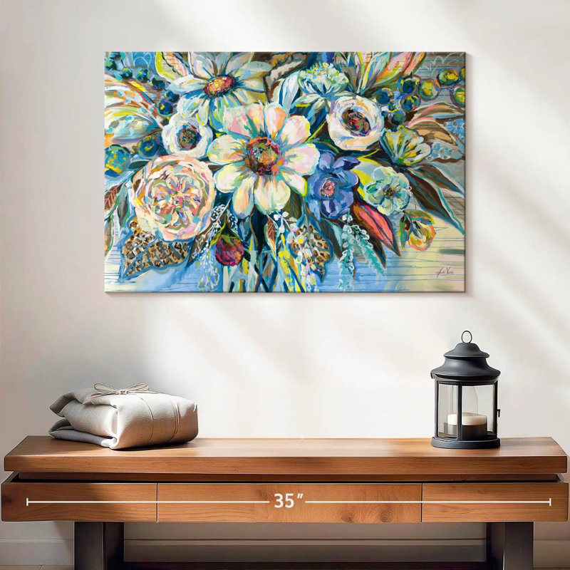 Harnek Unity Blue, 16" H x 24" W
