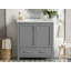 Meuble-lavabo avec lavabo simple, 2 portes et un tiroir-999065065