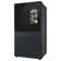 Bespoke 4-Door French Door Refrigerator (29 cu. ft.) with Top Left and Family Hub Panel - Middle and Bottom Door Panels