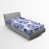 Motif floral bleu est en rupture de stock