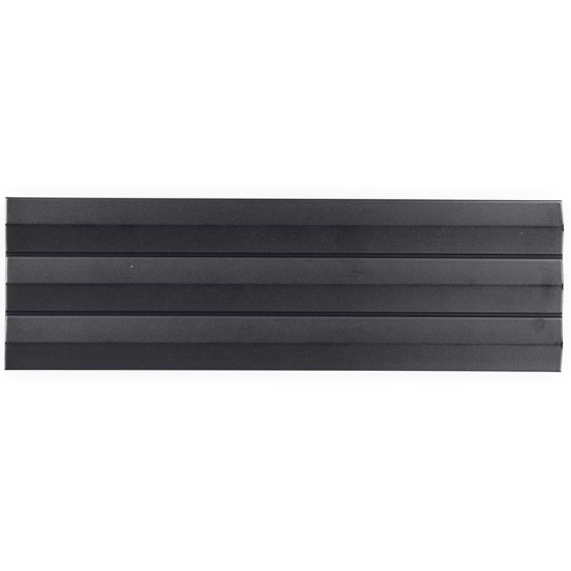 Ponto 4.92 In. X 15.74 In. 3D Polished Porcelain Wall Tile (6.99 Sq. Ft. / Case), Metallic Gray