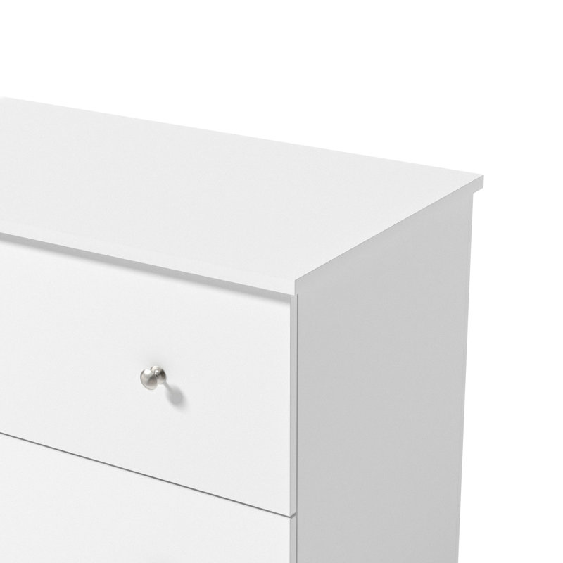 Blaklee 6 Drawer Dresser 47.24'' W, White