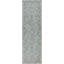 Tapis d'intérieur / extérieur gris / bleu sarcelle texturé Hagerman-1223905038