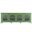 Meuble télé 71 pouces en bois massif vert antique, console média pour le salon, la chambre à coucher et la chambre d'enfant-1655570952