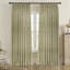 Fabdivine Weave Pattern Floral Handmade Block Print Brown and Gray Pinch Pleated Window Drapes 27x57 Inches, 2 Panel Set Soft and Bohemian Pure Linen Curtains Room Darkening, Blackout, Rajbhog-2076071223