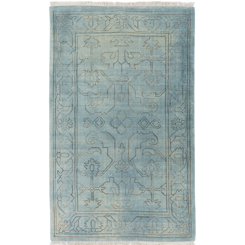 Wilmington Wool Oriental Area Rug, Rectangle 2' x 3'