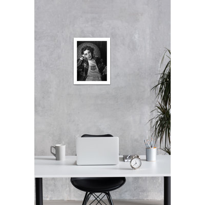 Thoughtful Elizabeth Taylor  Unframed Photograph