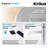 Ceramic Circular Vessel Bathroom Sink with Faucet-3955148