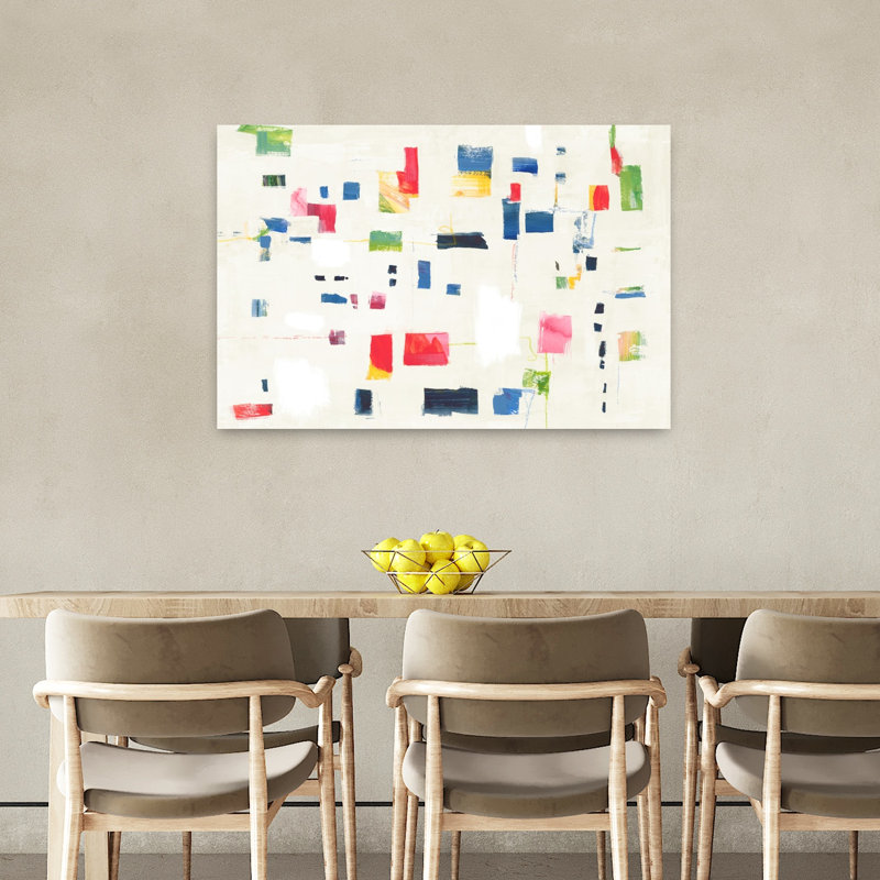 Art mural contemporain abstrait abstrait, H 24 po x l 36 po