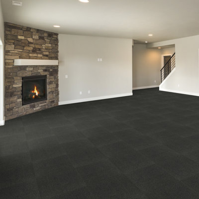 Dalle de tapis auto-adhésive 18 po x 18 po Premium