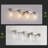 31'' 4-Light Nickel Bathroom Vanity Light with Glass Shade-806497665-866321955