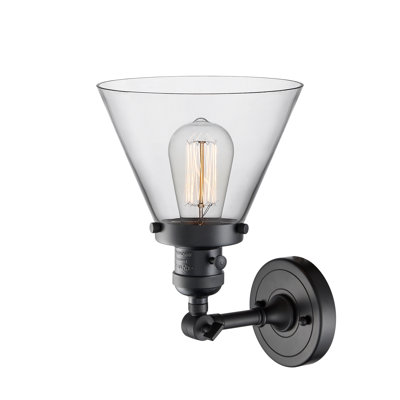Applique murale 1 lumière Cone